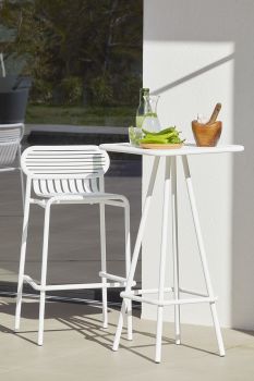 petite friture furniture 14 weekend high stool and table white