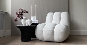 101 Copenhagen / TOE lounge chair in linen